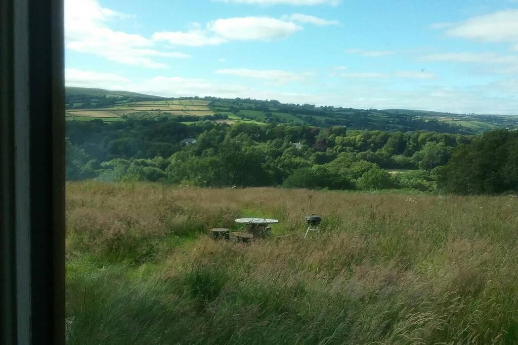 Stags View,Unique Eco Cabin, Dartmoor Views South Brent Eksteriør bilde