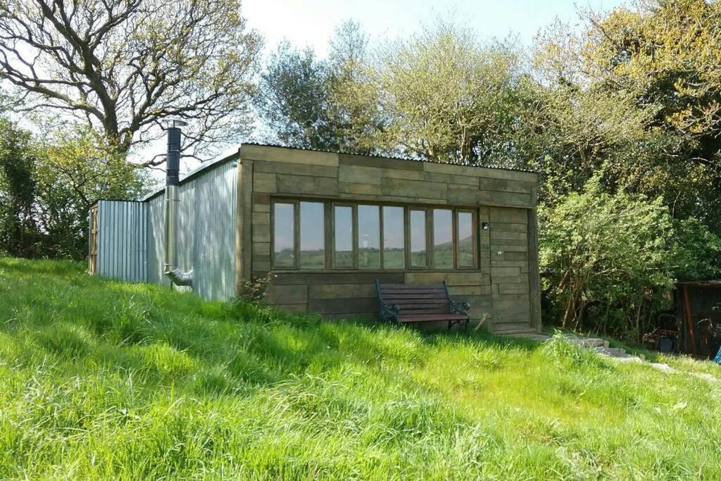 Stags View,Unique Eco Cabin, Dartmoor Views South Brent Eksteriør bilde